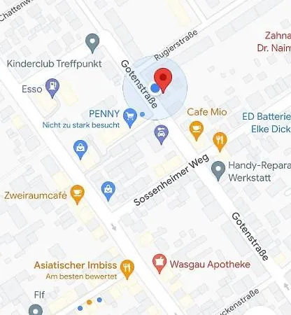 2-room Penthouse In A Class Of Its Own, Near The A66 Motorway And Various Bus Stops, S-bahn/tram Apartment Frankfurt am Main